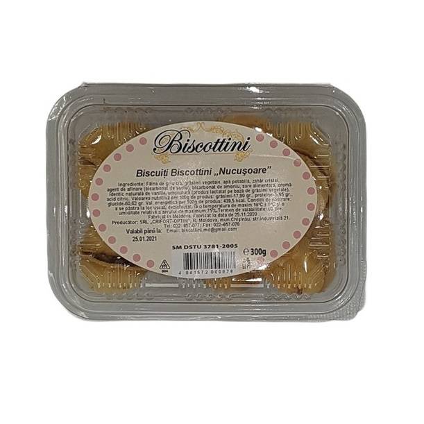 Biscuiti Biscottini ''Nucusoare'' 300 gr.