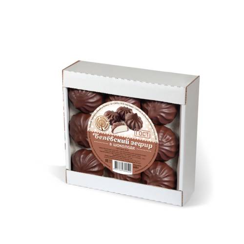 Zefir traditional in ciocolata "Belevsky product" 600g
