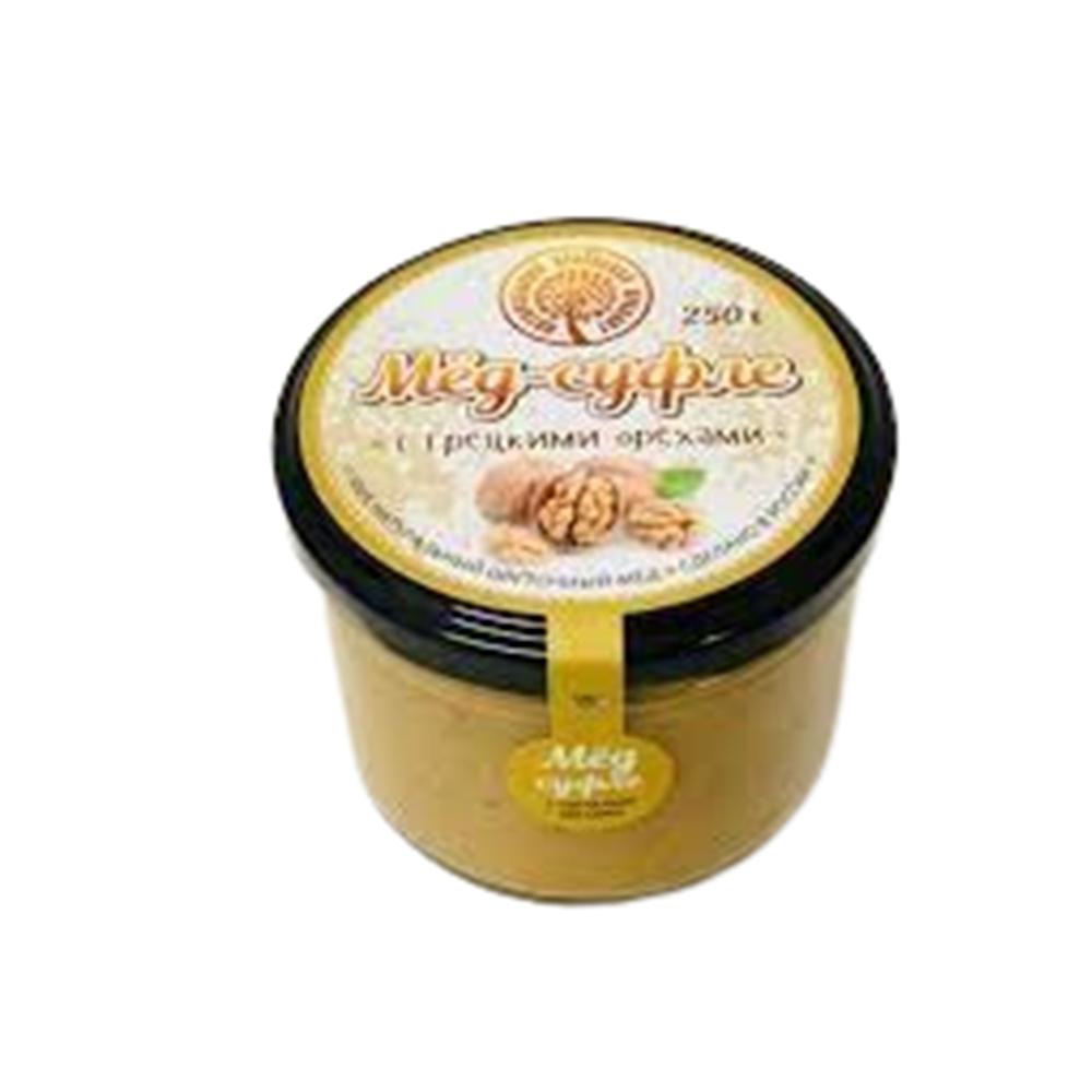 Sufleu din miere cu nuci , 250 gr image