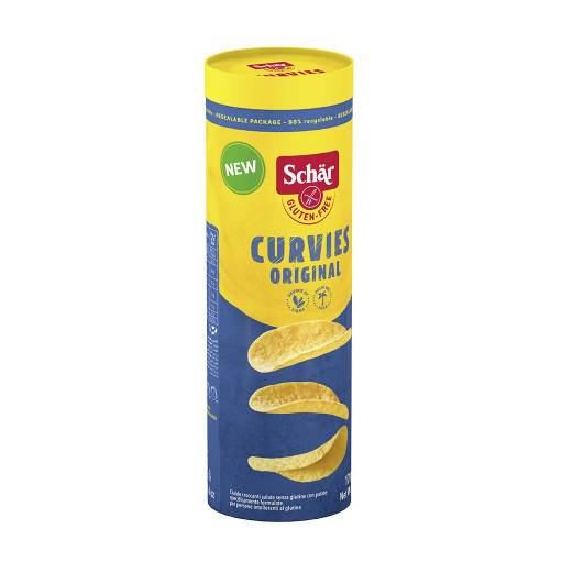 Cipsuri Gluten Free Dr. Schar Curvies ORIGINAL, 170 gr.