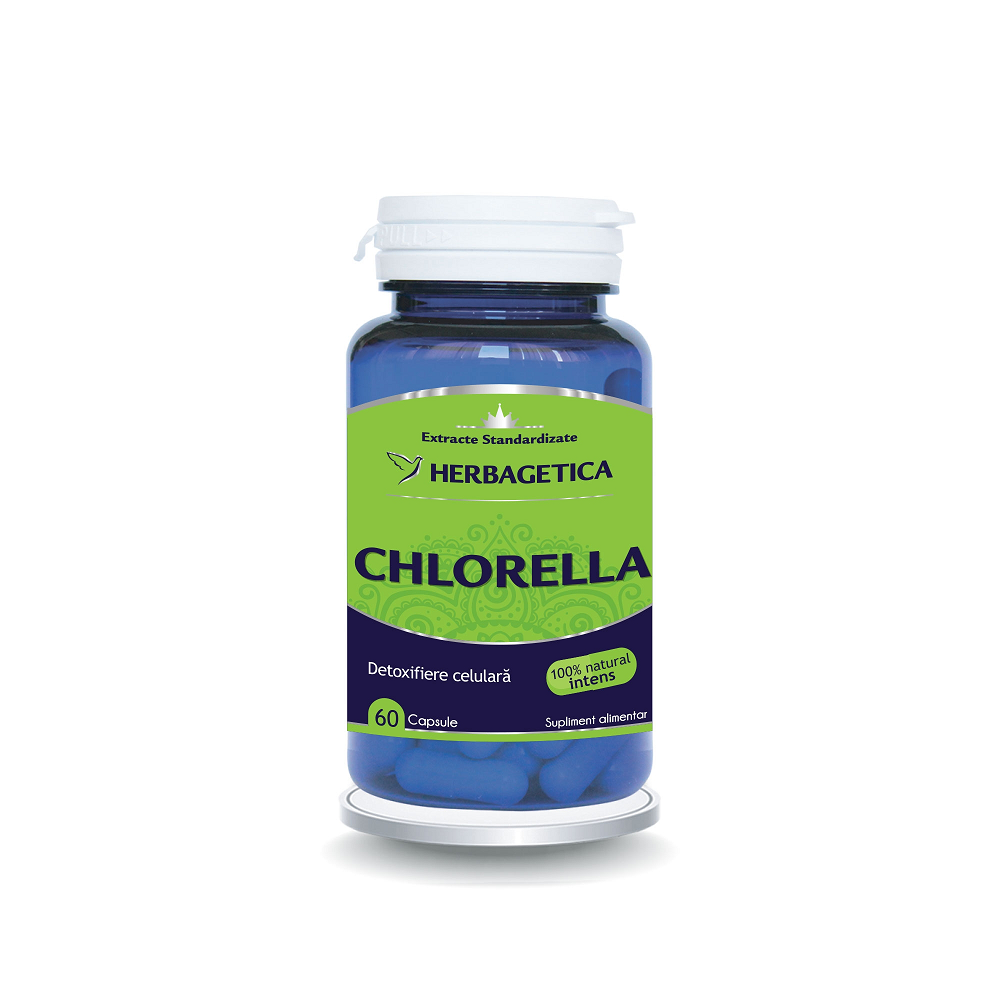 Chlorella, 60 caps., Herbagetica