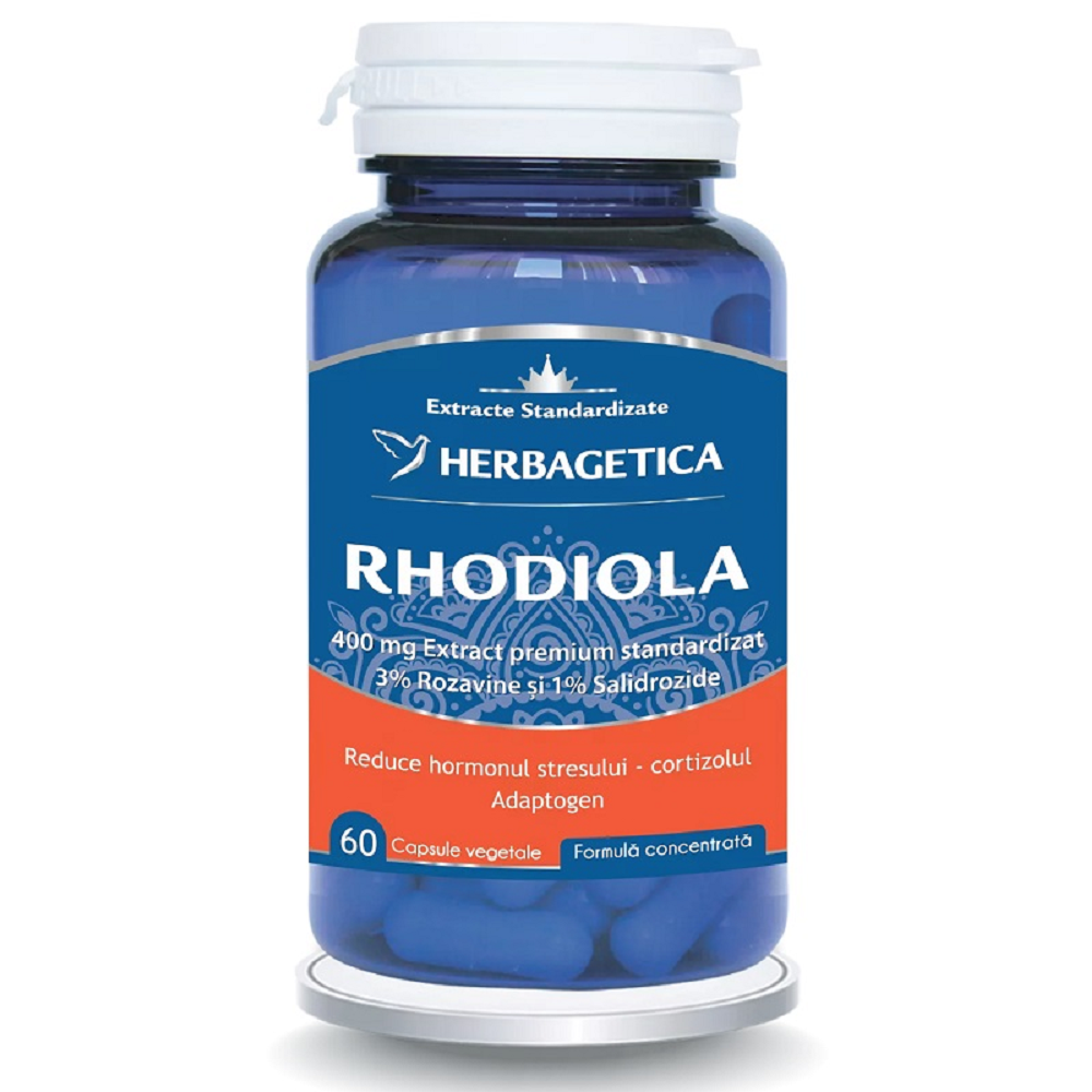 Rhodiola, 60 caps., Herbagetica