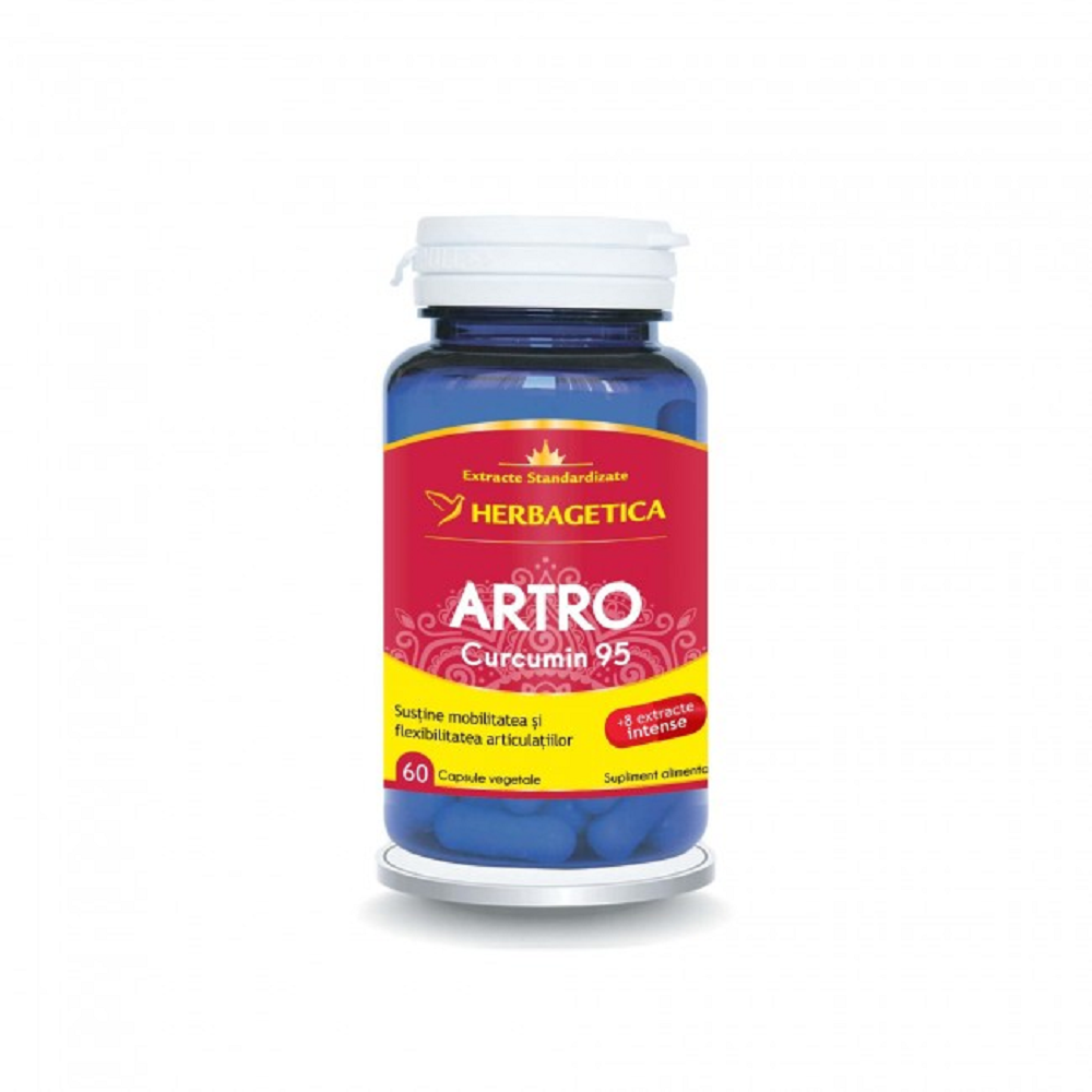 Artro+ Curcumin 95, 60 caps., Herbagetica