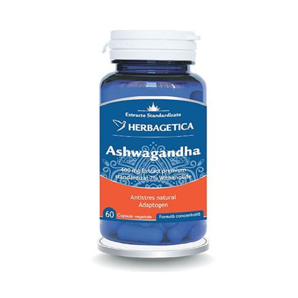 Ashwagandha, 60 caps., Herbagetica