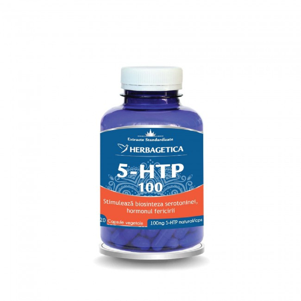 5 HTP 100 Zen Forte, 60 caps., Herbagetica