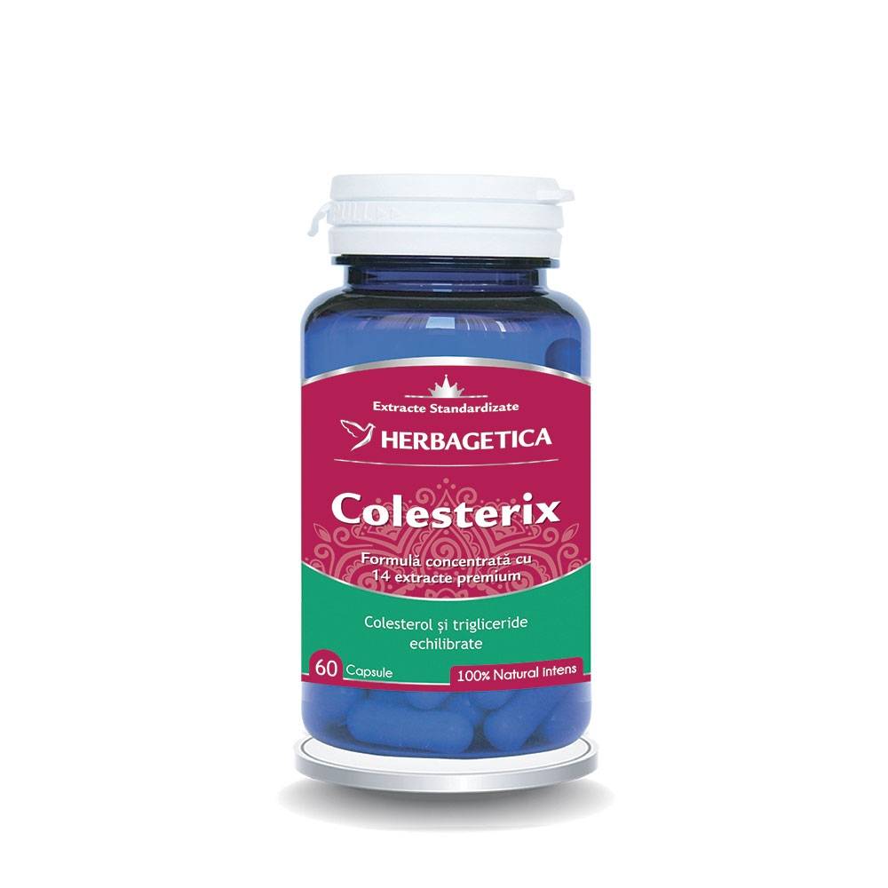 Colesterix, 60 caps., Herbagetica