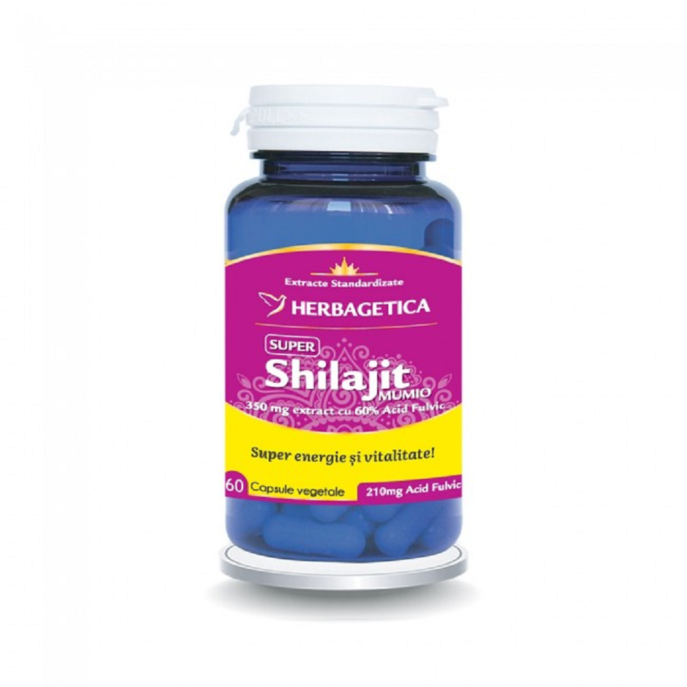 Super Shilajit Mumio, 60 caps., Herbagetica