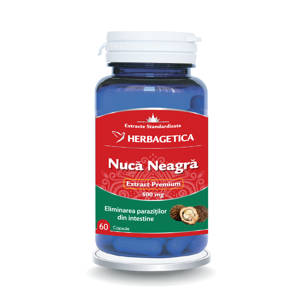 Nuca Neagra 60 caps.  Herbagetica