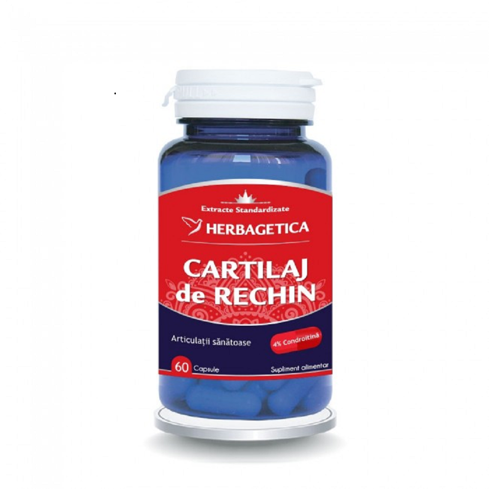 Cartilaj de Rechin, 60 caps., Herbagetica