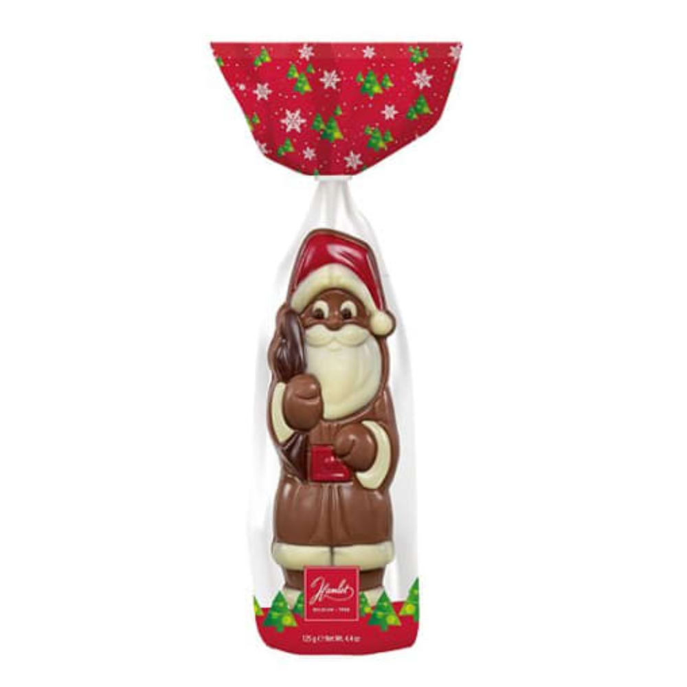 Christmas Santa din ciocolata 125 g HAMLET
