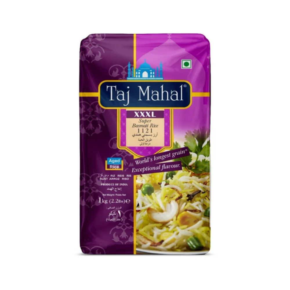 TAJ MAHAL XXXL Premium Quality Basmati orez 1kg