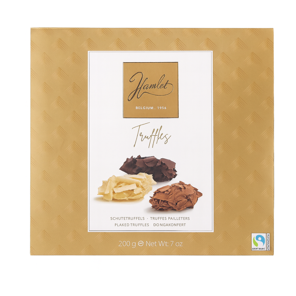 Шоколадные трюфели в ассорти из хлопьев 200 г HAMLET
