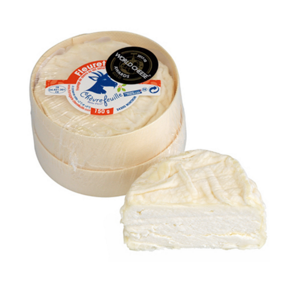 Cascaval Fleuret Chevre - feuille 150 g (22574)