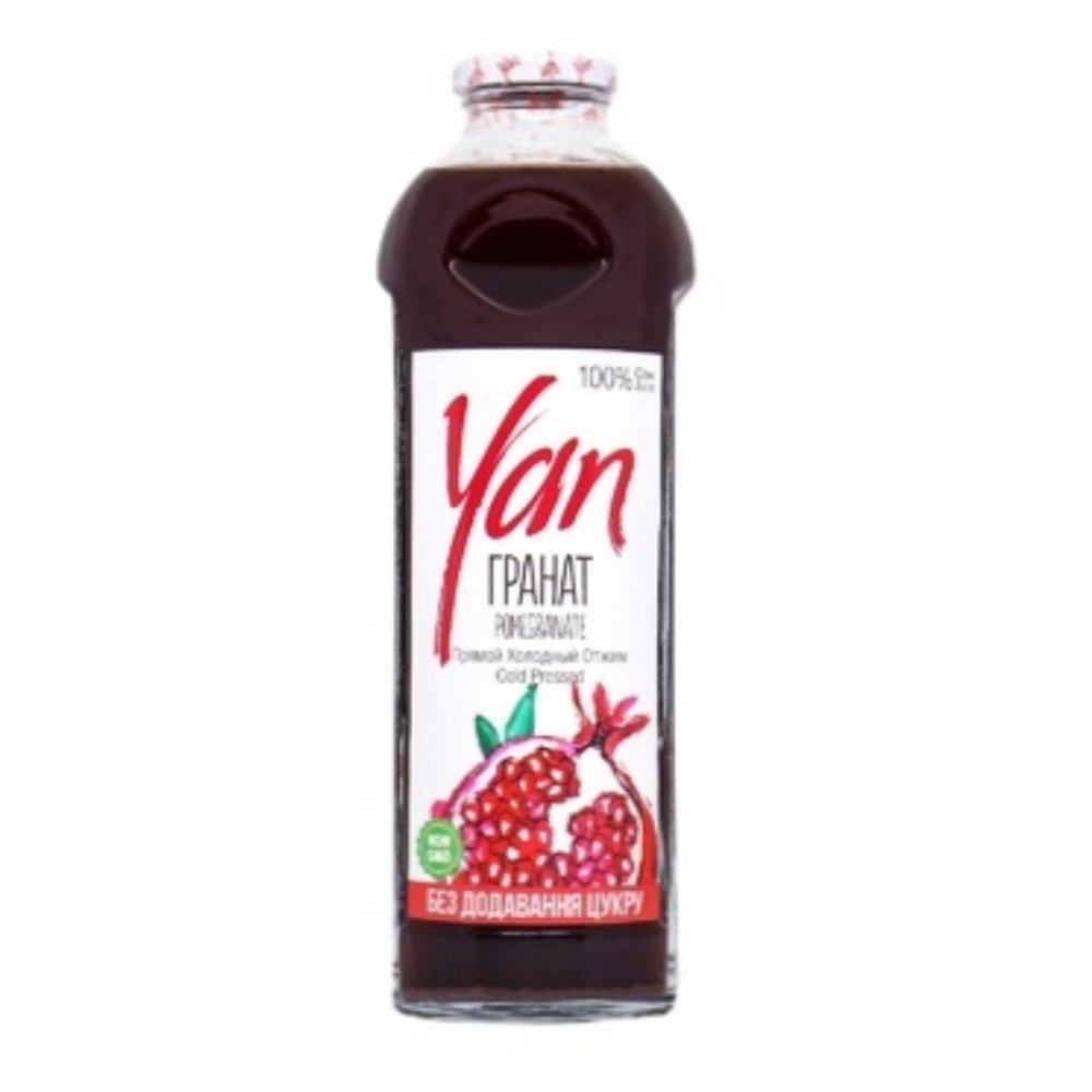 Suc de Rodie presat la rece(f.zahar) 0.93l