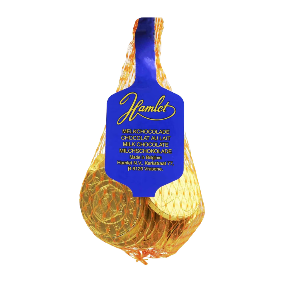 Ciocolata cu lapte Golden Euro Coins 50g HAMLET