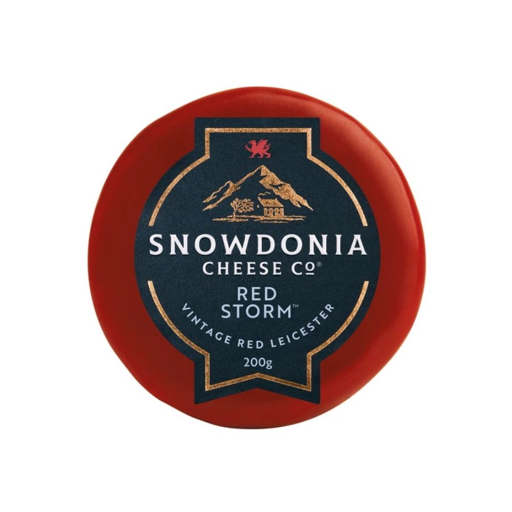 Cascaval Red Storm Ceddar 200g  (22728)