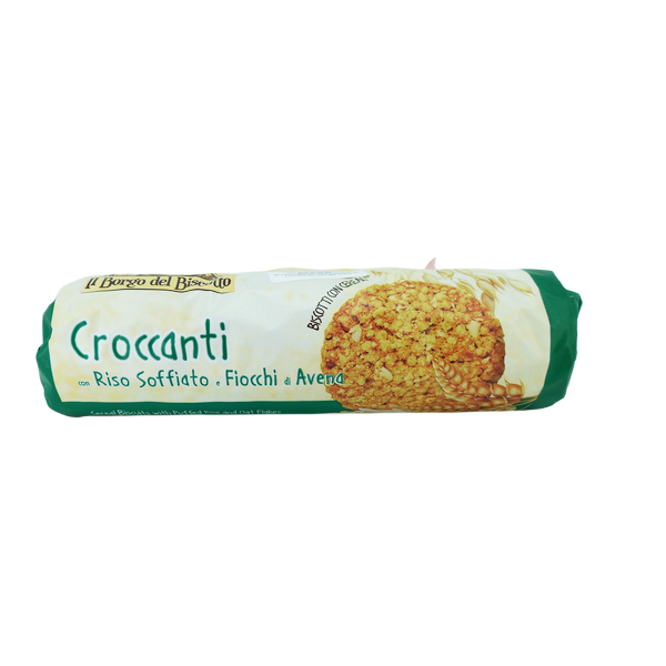 Biscuiti cu cereale crocante Borgo del Biscotto ,230 g