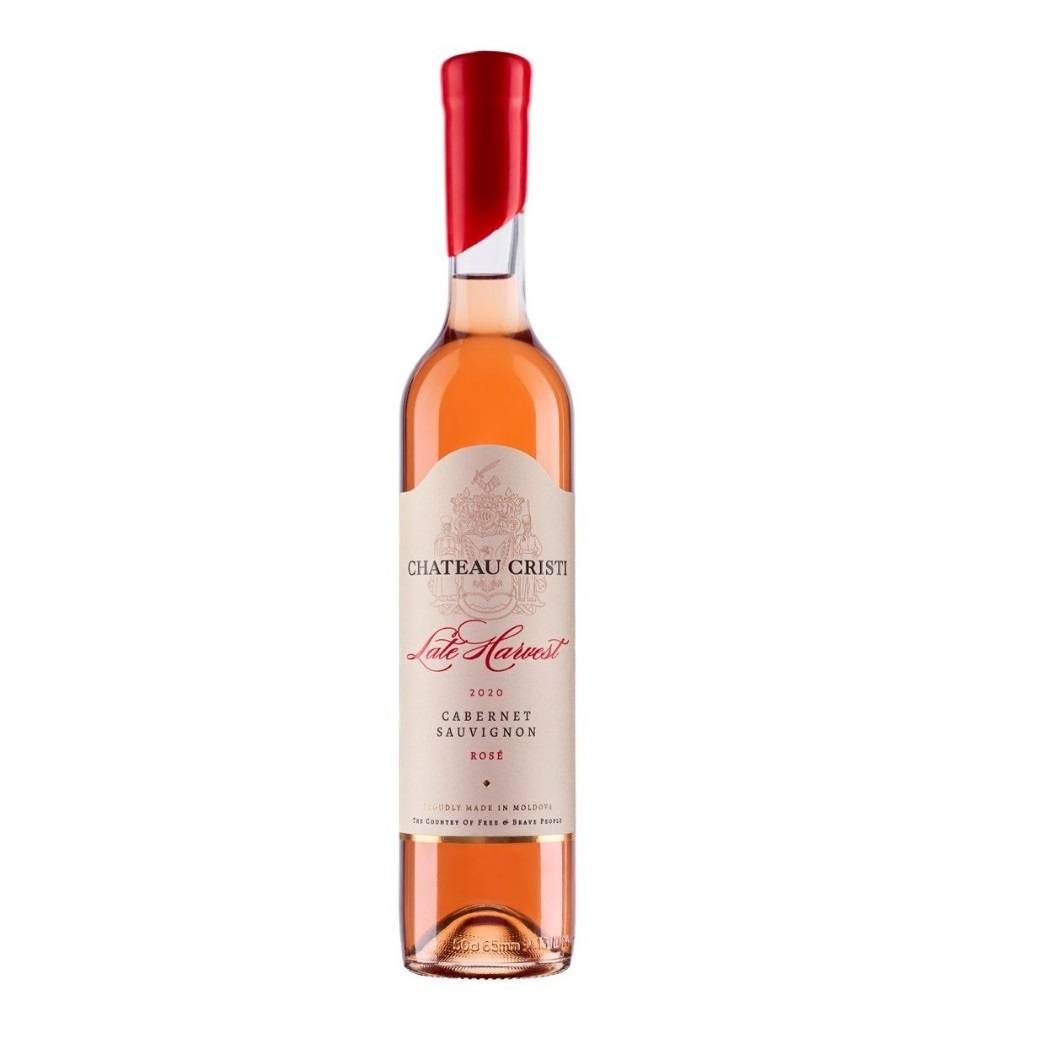 Vin rose dulce Late Harvest Cabernet-Sauvignon 2020, 750ml