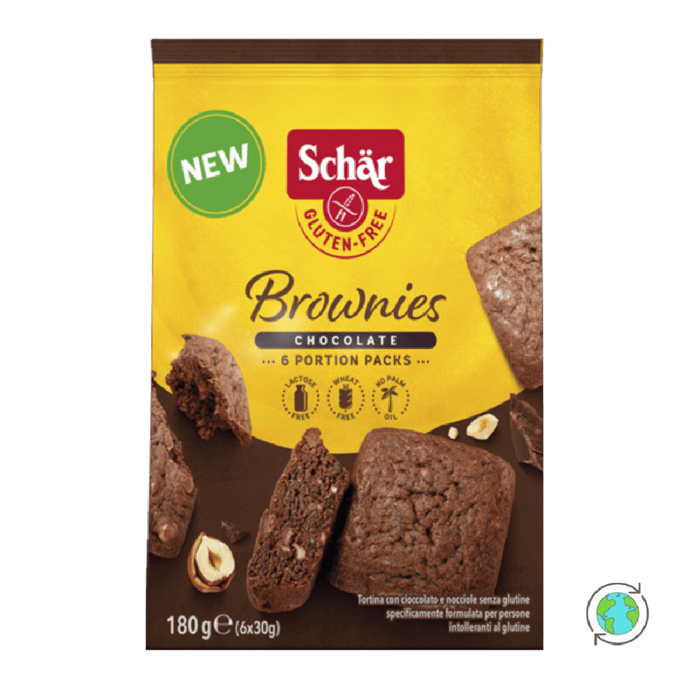 Brownies Gluten Free Dr. Schar l, 180gr.