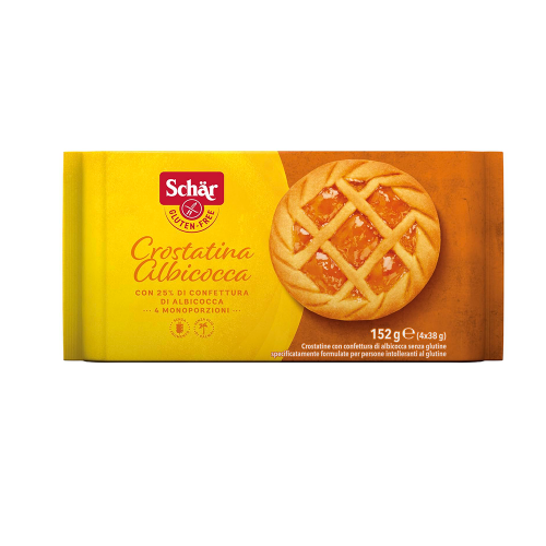  CROSTATINA ALBICOCCA Gluten Free Dr. Schar , 152 gr.
