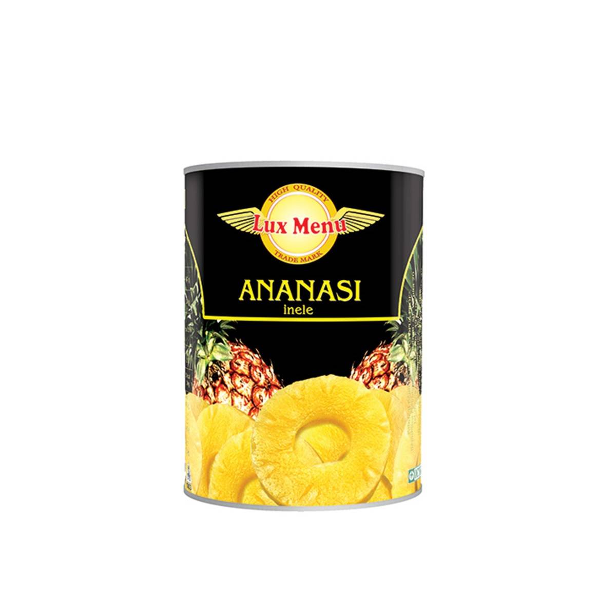 LUX MENU Ananas rondele 850 ml/24