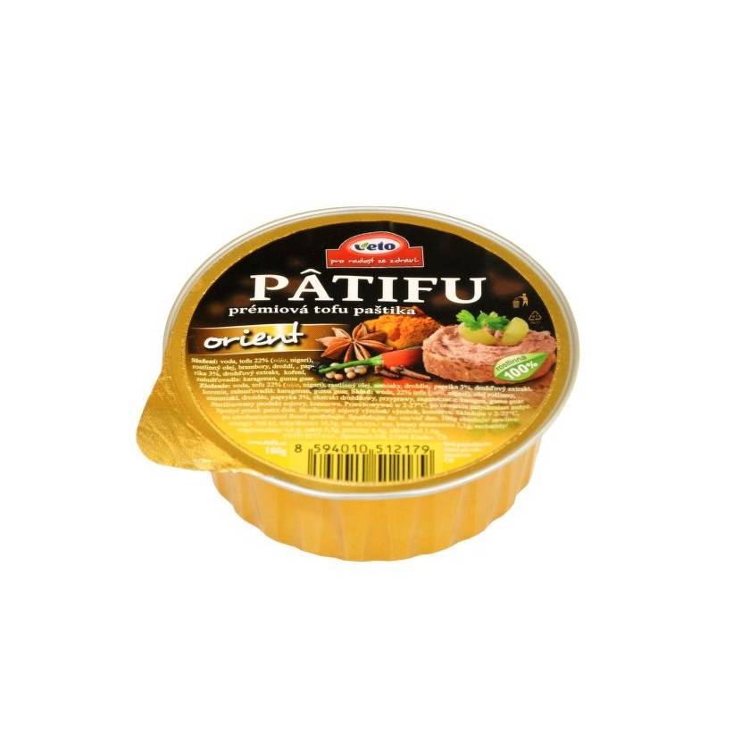 Pate vegan "Patifu" Orient 100 g