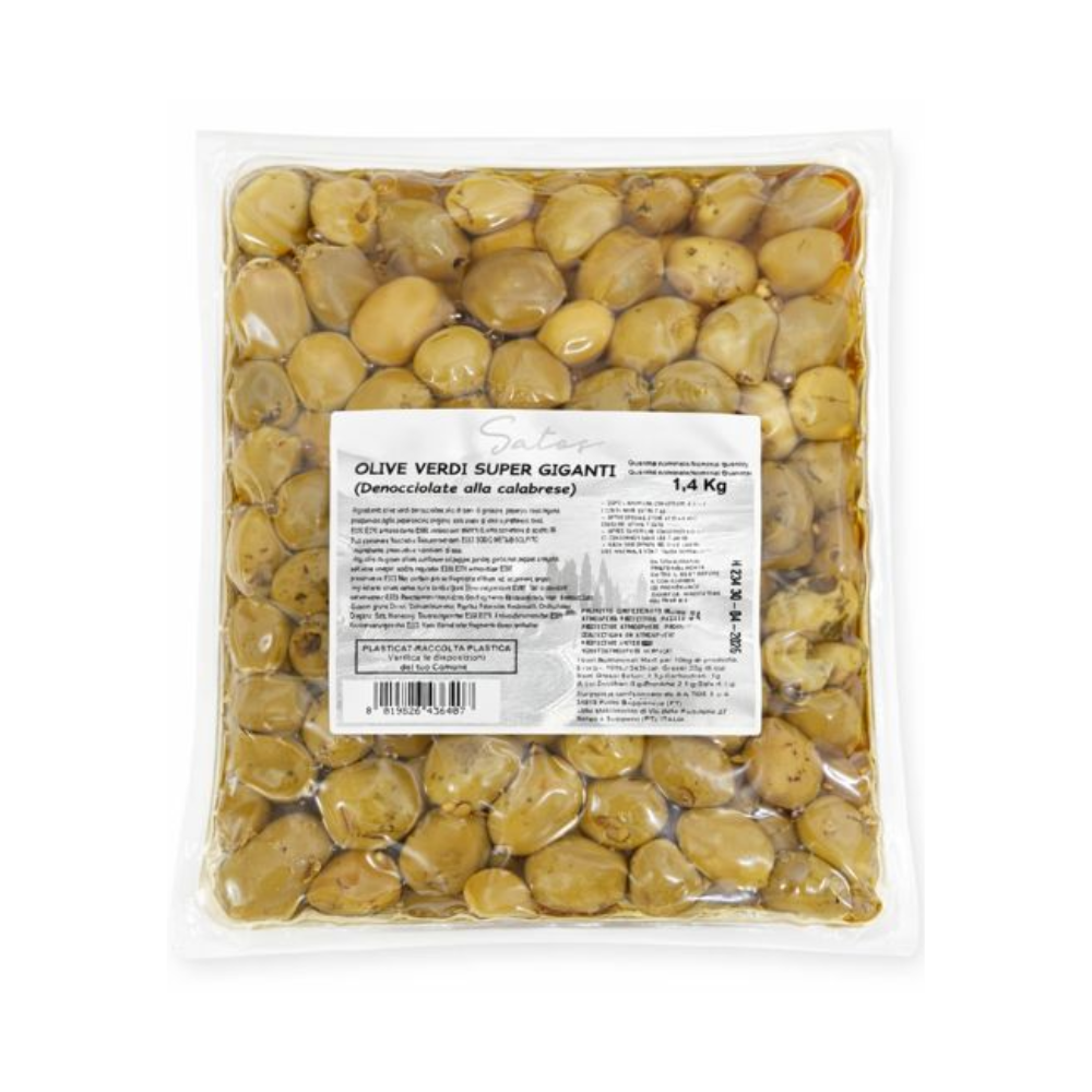 Olive Super Giganti  fara simburi SATOS 1.4  kg