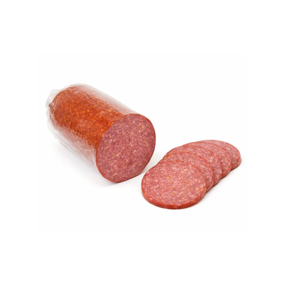 Servelat European salam fiert-afumat 