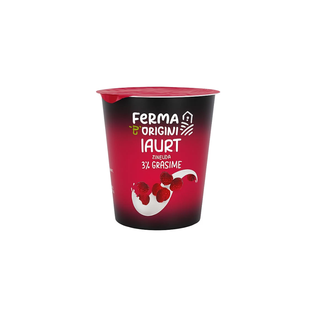 Iaurt cu zmeura 130g