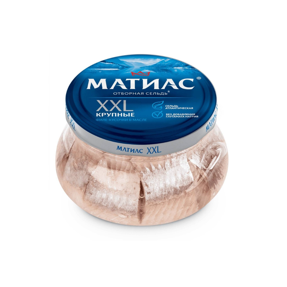 Филе-кусочки сельди Matias 260г