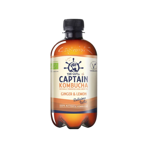 Kombucha Zero Ginger Lemon 400ml
