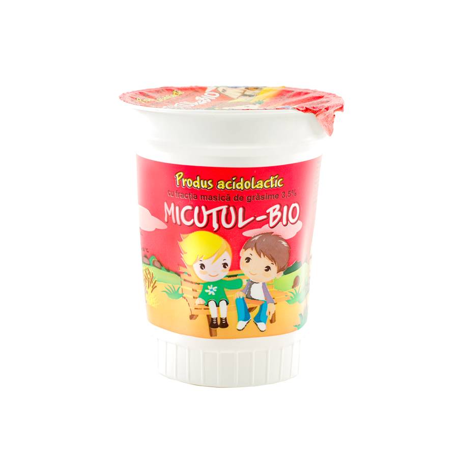 Lapte fermentat MICUTUL BIO  grasime 3,5 % 200g image