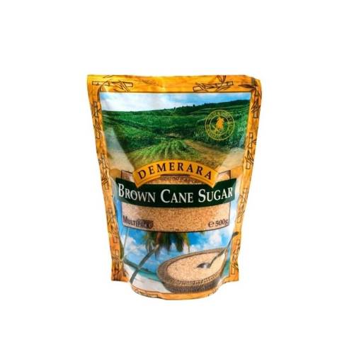 Zahăr brun DRY DEMERARA, 500 gr