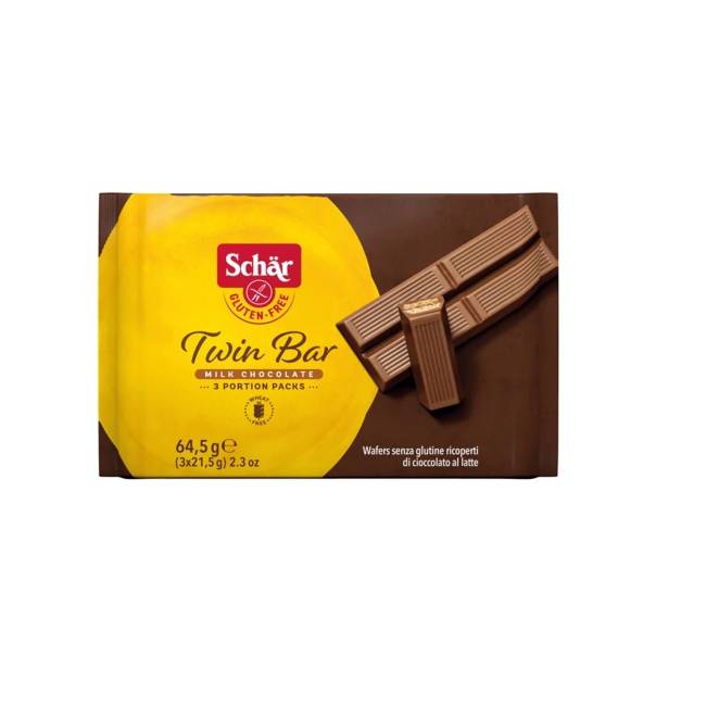 Biscuiti Gluten Free Dr. Schar TWIN BAR, 64.5gr.