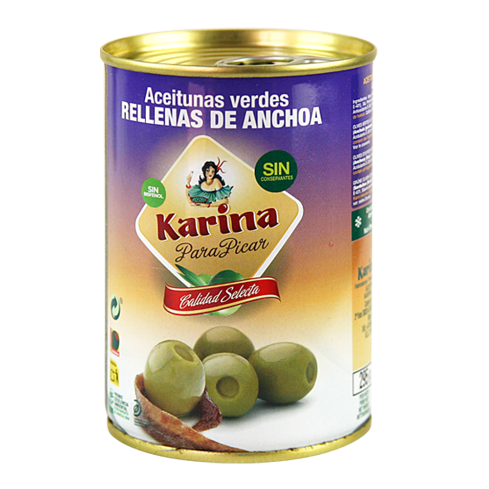 Olive Karina cu ANCHOUS  290 ml   (01241133101)