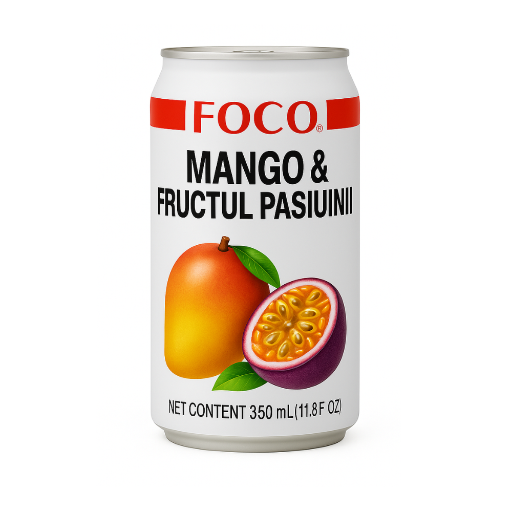 Bautura  FOCO de Mango si Fructul pasiunii 350ml