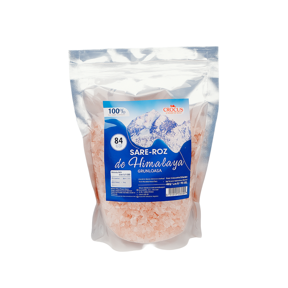 Sare roz de Himalaya Grunjoasa 500g