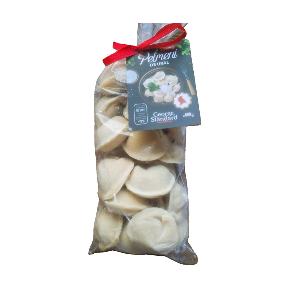 Pelimeni Uralschie cu gaina si ceapa cu bulion 500gr