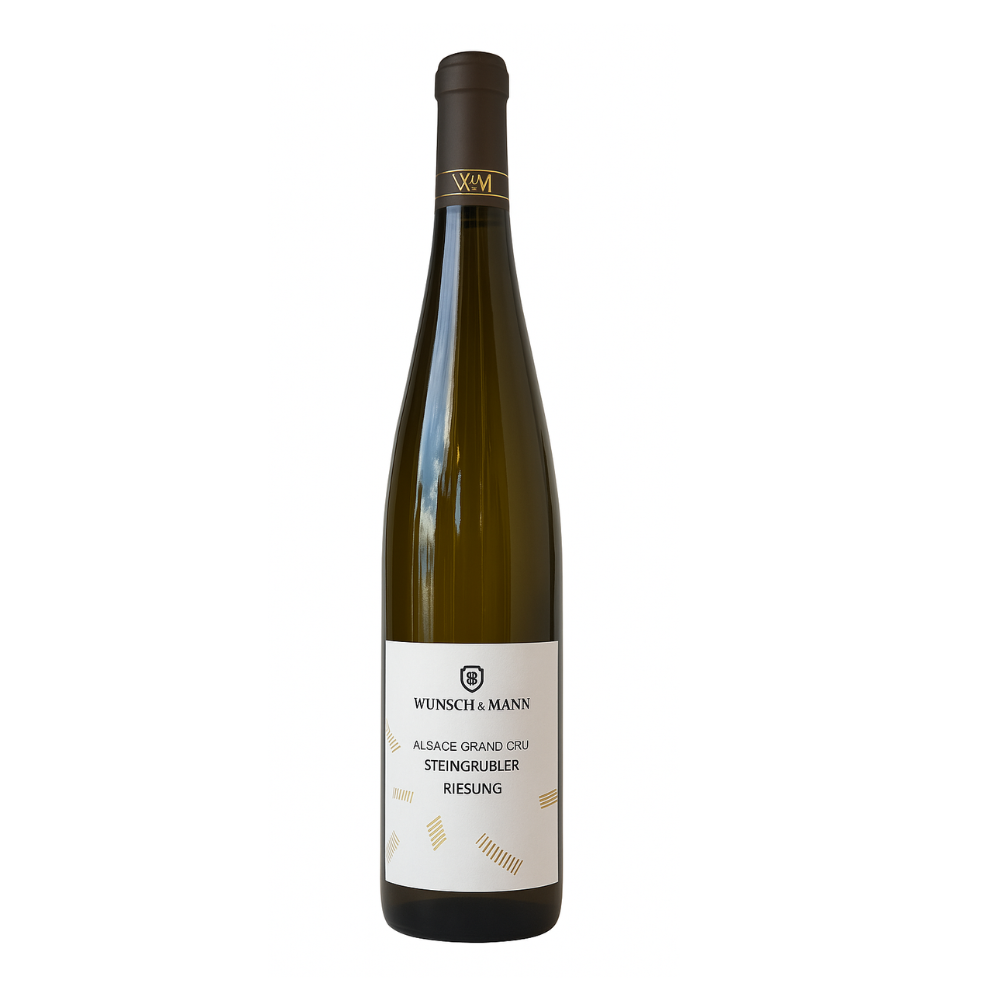Vin Riesling Alsace Grand Cru Steingrubler Wunsch & Mann 2022 alb, 750 ml
