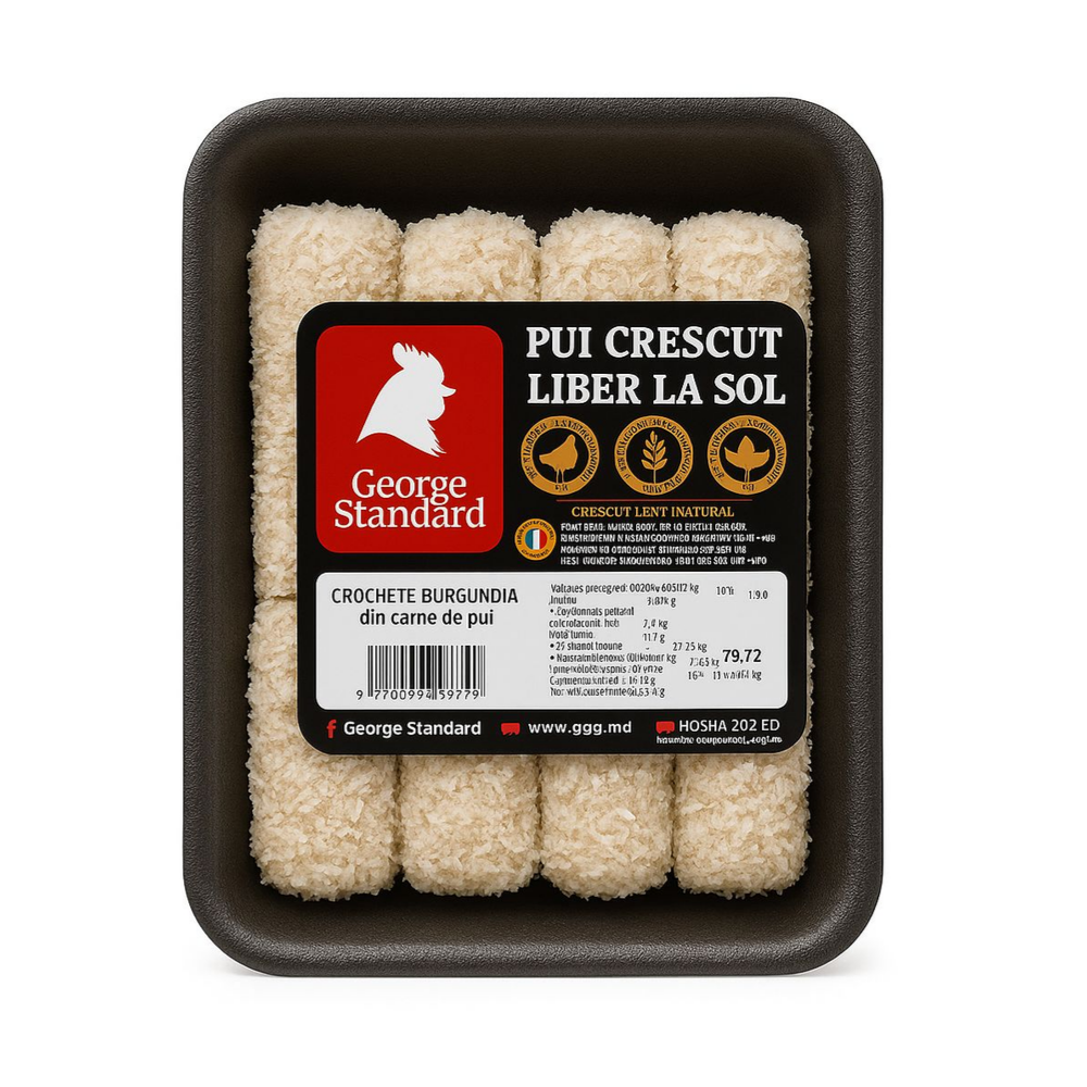 Crochete Burgundia din carne de pui  kg