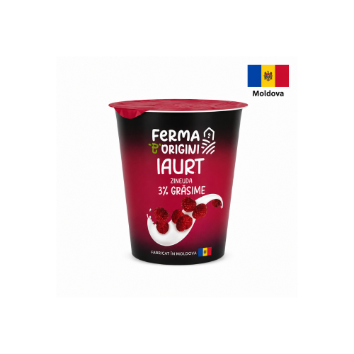 Iaurt cu zmeura 130g