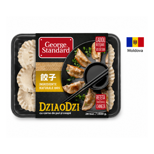 Пельмени с куриным мясом и грибами George Standard, 500 г
