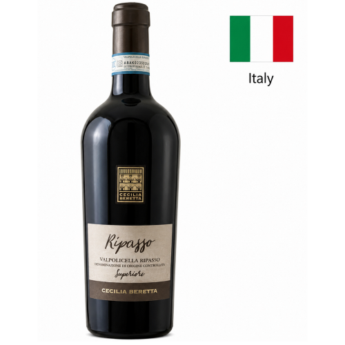 Vin Valpolicella Ripasso Cecilia Beretta, rosu demisec, 750 ml