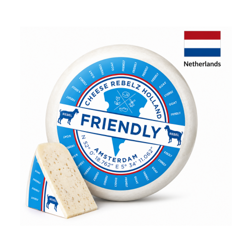 Cascaval de capra 50% Friendly Goat  (014150)