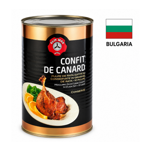 Pulpe de rata conservate  in grasime 10 buc, 3825 g