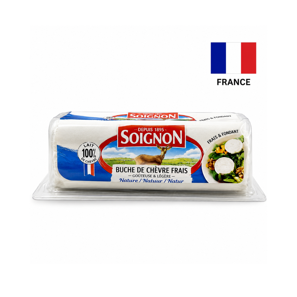 Cascaval BUCHETTE BLANCHE PAST SOUS COQUE SOIGNON 125 g  (27911)