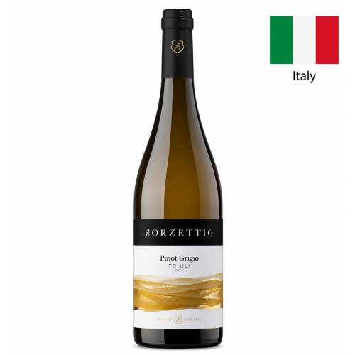 Vin Pinot Grigio 2024 Friuli ZORZETTIG,  alb, 750 ml