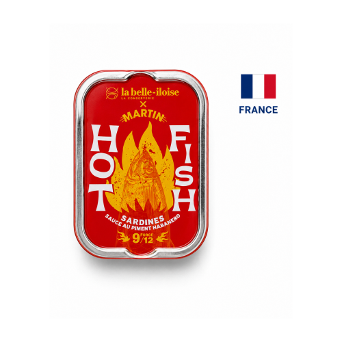 Sardine HOT FISH in sos Habanero  (9/12) LA BELLE ILOISE 115g