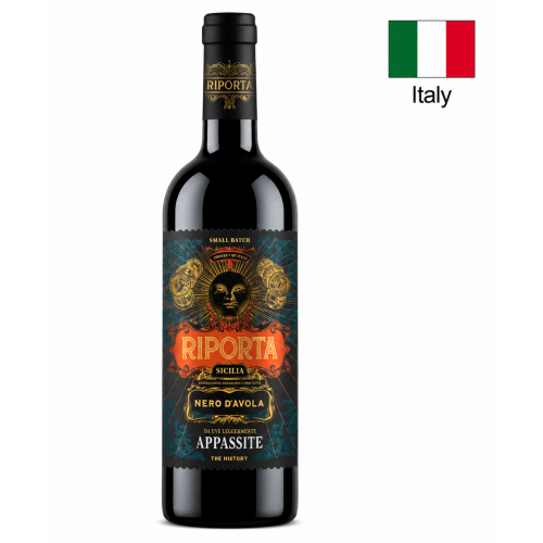Vin Sicilia Nero Davola Appasisite RIPORTA, rosu, 750 ml