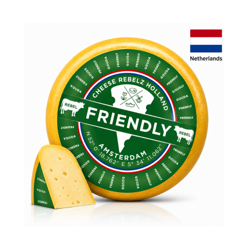 Cascaval GOUDA 48% Friendly Cow (012000)